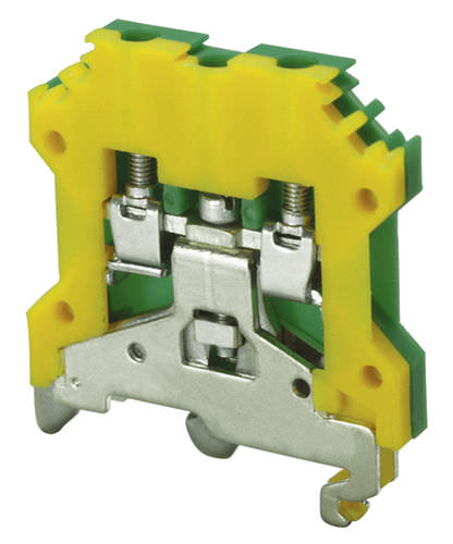 Клеммная колодка на DIN-рейке - CGT series - Connectwell Industries - с винтовым соединением / заземления