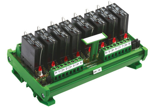 Статическое реле на DIN-рейке - IMERS series - Connectwell Industries - для монтажа на панели / для интерфейса / модульное