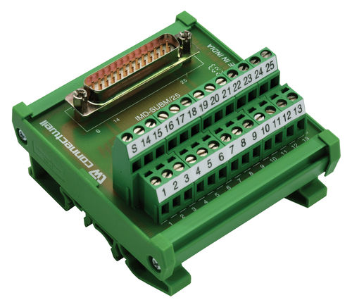 Блок интерфейса Sub-D - IMDSUBM series  - Connectwell Industries