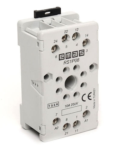 Электромеханическая опора реле - RS1P08G1 - EMAS