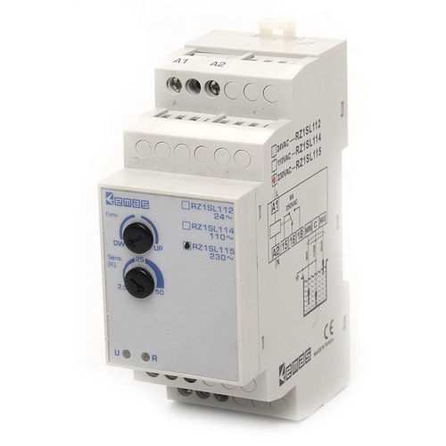 Реле для контроля уровень - RZ1SL series - EMAS - AC/DC / монофазовое / на DIN-рейке