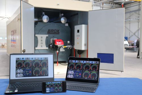 Газовый парогенератор - BROX BOILER & BURNER COMPANY - мобильный / контейнеризованный