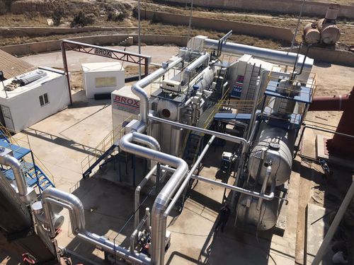 Парогенератор на природном газе - BROX BOILER & BURNER COMPANY - с водяной трубой