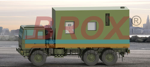 Контейнеризованный парогенератор - BROX BOILER & BURNER COMPANY - на грузовике