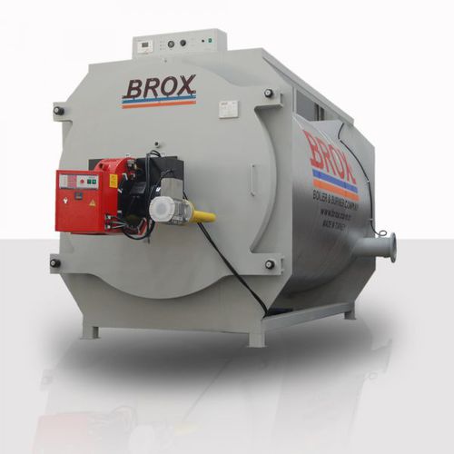 Котел для горячей воды - BROX BOILER & BURNER COMPANY - горизонтальный / промышленный / 3 прохода
