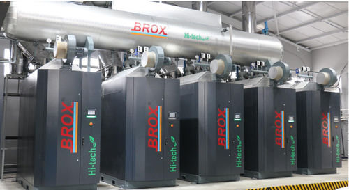 Паровой котел - BROX BOILER & BURNER COMPANY - с водяной трубой / компактный