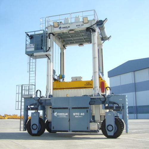 Контейнерный погрузчик для погрузки/разгрузки контейнеров - MST 40 - CIMOLAI TECHNOLOGY - колесный