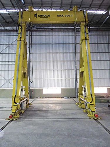 Козловой кран на рейке - RGC 300 - CIMOLAI TECHNOLOGY