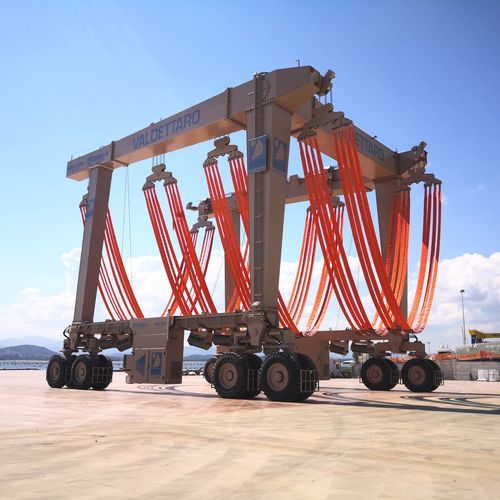 Мобильный козловой кран - MBH 720 - CIMOLAI TECHNOLOGY - для разгрузки судна