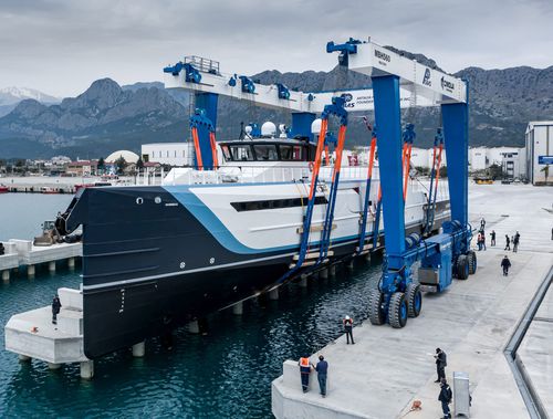 Мобильный козловой кран - MBH 560 - CIMOLAI TECHNOLOGY - для использования на морских судах / для разгрузки судна