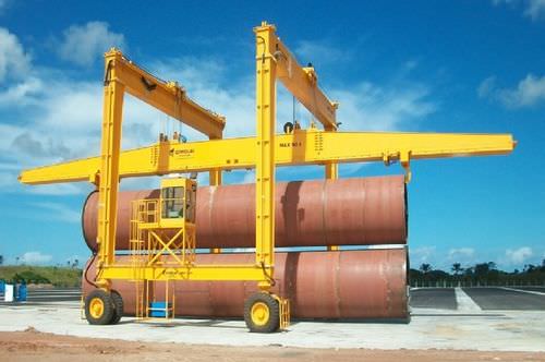 Колесный козловой кран - MST 120 - 31 - CIMOLAI TECHNOLOGY - для ветряной электростанции