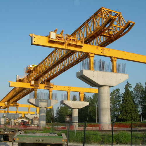 Сегментный козловой кран - BLG 100 / SPAN 50 m - 1 - CIMOLAI TECHNOLOGY