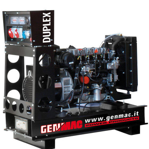 Дизельная генераторная установка - DUPLEX G13DO - GENMAC SRL - трехфазовая / стационарная / 50 Гц