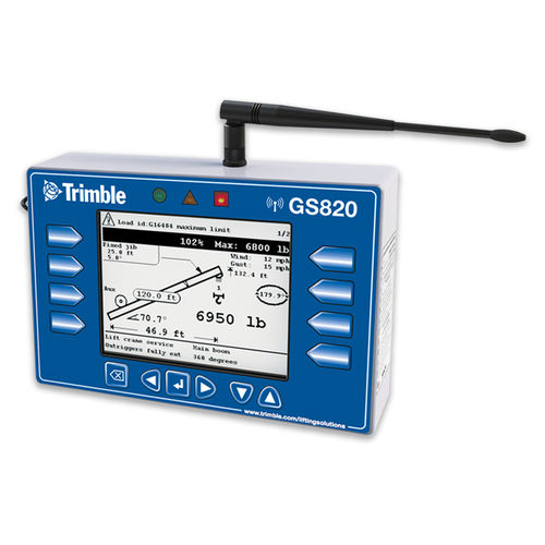 Монитор LCD - GS820 - Trimble Navigation - Construction Division - промышленный / непостоянный / для строительной площадки