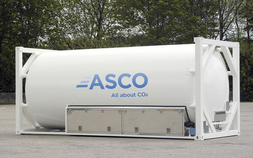 Резервуар для стокирования - ASCO CARBON DIOXIDE - транспортный / CO2 / металлический