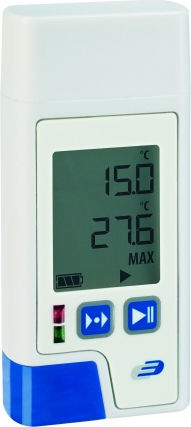 Регистратор данных для измерения температуры - TempPDF-L - Tecnosoft - USB / с дисплеем LCD / для использования в медицине