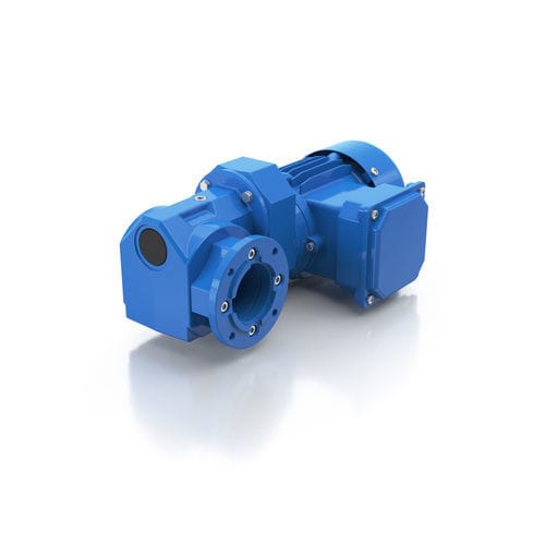 Червячный редуктор - SM  - Rehfuss Drive Solutions GmbH - с винтовой зубчатой передачей / 200-500 Nm / с фланцем