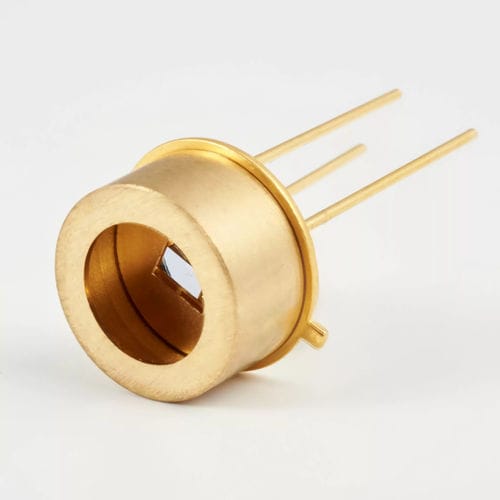 Фотогальванический детектор IR - PVM-10.6-1x1-TO39-NW-90 - Vigo Photonics - HgCdTe / для анализа газа / для инфракрасной спектроскопии