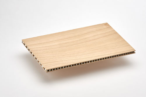 Многослойная панель сотовой конструкции - COMPOCEL&reg; W - Cel Components S.r.l. - поверхность из фанеры / для внутренней компоновки / для мебели