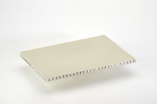 Многослойная панель сотовой конструкции - ALUSTEP® 500 - Cel Components S.r.l. - поверхность из стекловолокна / для внутренней компоновки / для фасада