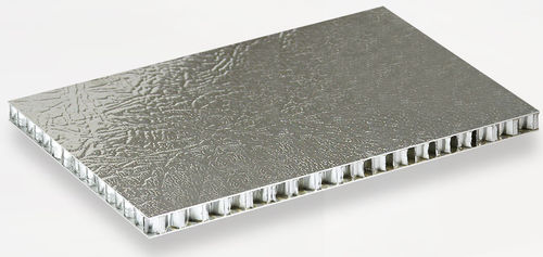 Многослойная панель сотовой конструкции - COMPOCEL INOX - Cel Components S.r.l. - поверхность из стали / передняя сторона из нержавеющей стали / для стены