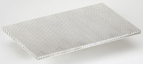 Многослойная панель сотовой конструкции - ALUSTEP 500 SL - Cel Components S.r.l. - поверхность из стекловолокна / для стены / для внутренней компоновки