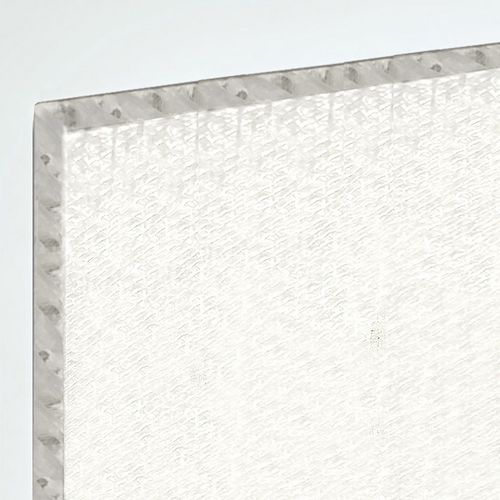 Многослойная панель ячеистая прокладка из полипропилена - CLEARSTEP - Cel Components S.r.l. - поверхность из стекловолокна / для перегородки / для фасада