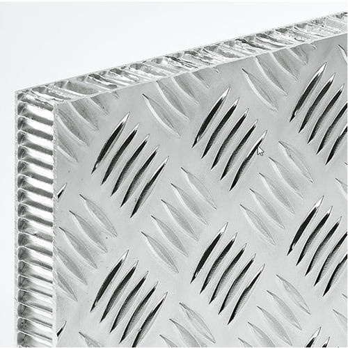 Многослойная панель сотовой конструкции - ALU series - Cel Components S.r.l. - поверхность из алюминия / для внутренней компоновки / для напольной поверхности