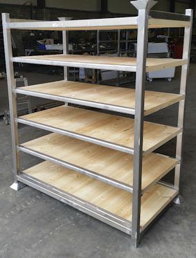 Стеллаж для сыра - Smisco Food Equipment Ltd - с полкой / для легких нагрузок