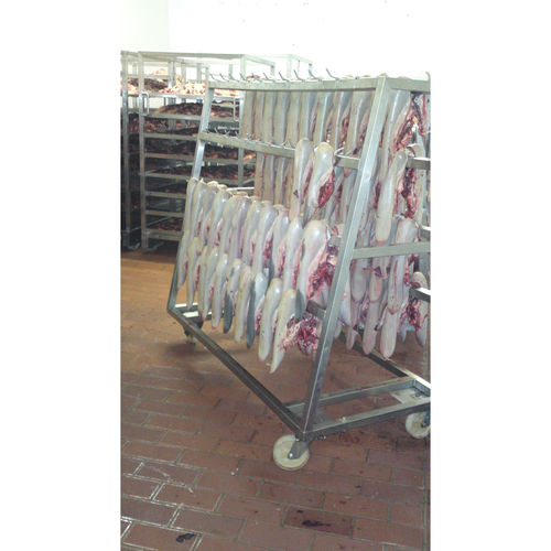 Стеллаж склад для хранения - Smisco Food Equipment Ltd - для пищевой промышленности / для ветчины / из нержавеющей стали