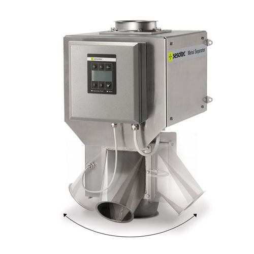 Детектор металлов с сепаратором для заполнения - RAPID VARIO-FS - Sesotec GmbH - гравитационный / для сыпучих материалов / для пластиковых материалов