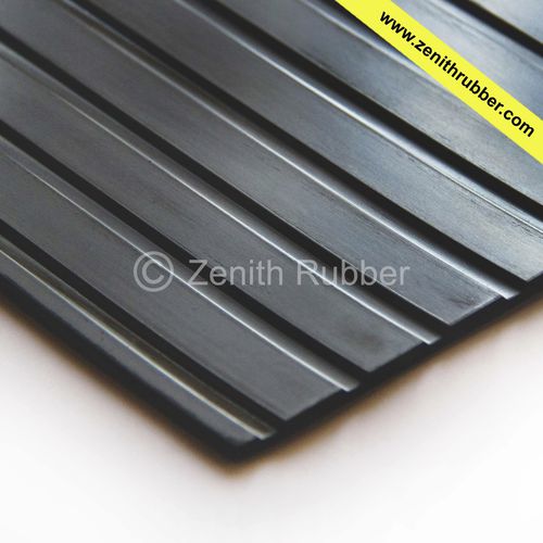 Коврик для защиты - TL series - Zenith Industrial Rubber Products Pvt. Ltd. - рифленый / из полимера