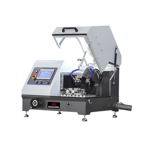 Металлографический станок для резки - HLC-350YAT - Shanghai Hualong Test Instruments Corporation - с вращающейся пластиной / для металла / для проб