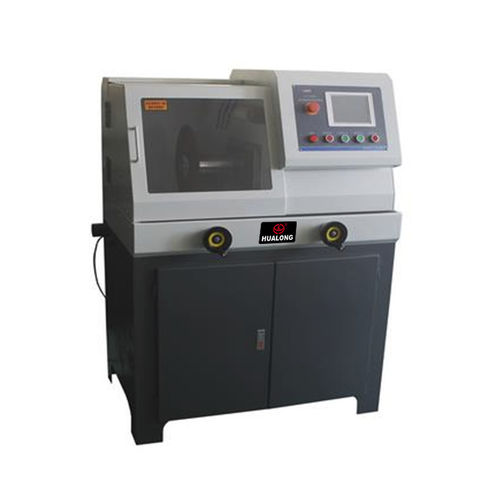 Металлографический станок для резки - HLC-350XP - Shanghai Hualong Test Instruments Corporation - с вращающейся пластиной / для металла / для проб