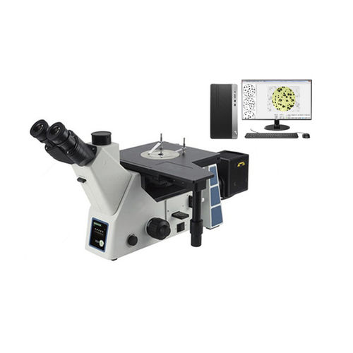 Металлографический микроскоп - HL201-BW - Shanghai Hualong Test Instruments Corporation - для лабораторий / для контроля / учебный