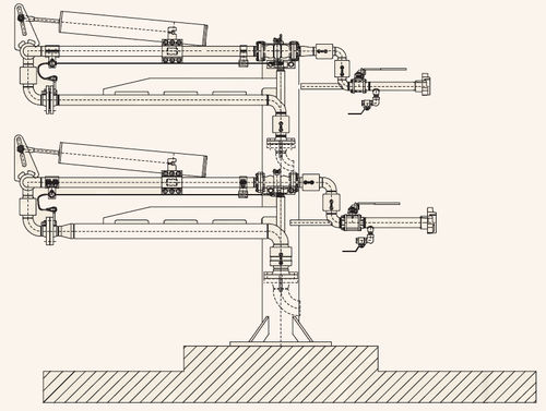 Стендер для загрузки загрузочный рычаг - max. 150 m³/h, ø 3 - 4" | 1802 series - silea liquid transfer srl - разгрузка для трансфера жидкостей