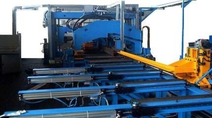 Полуавтоматическая линия пробивки отверстий - Steelex International - для стержней