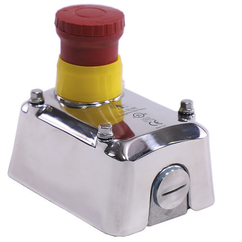 Пусковая кнопка с аварийной остановкой - ESL-SS-WR - Idem Safety Switches - водонепроницаемая / прочная / IP69K