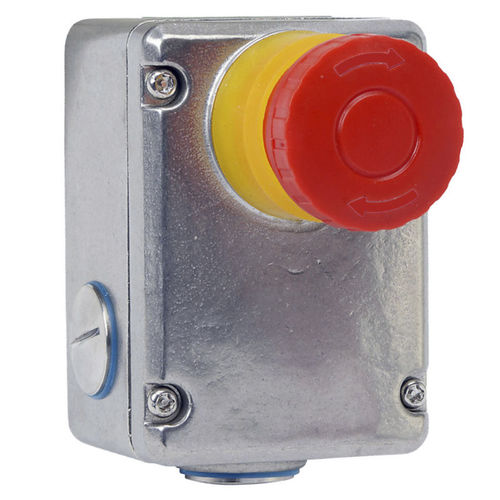 Пусковая кнопка с аварийной остановкой - ESL-SS series - Idem Safety Switches - прочная / IP69K / из нержавеющей стали