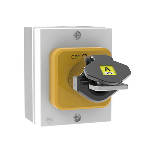 Переключатель с ключом - M-ISB1 - Idem Safety Switches - выбора / 4 полюса / для интенсивного использования