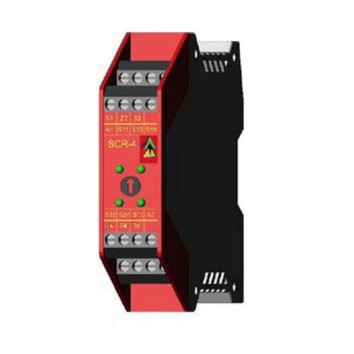 Реле безопасности с аварийной остановкой - SCR-4-TD - Idem Safety Switches - 3NF / 2NF / 1NF