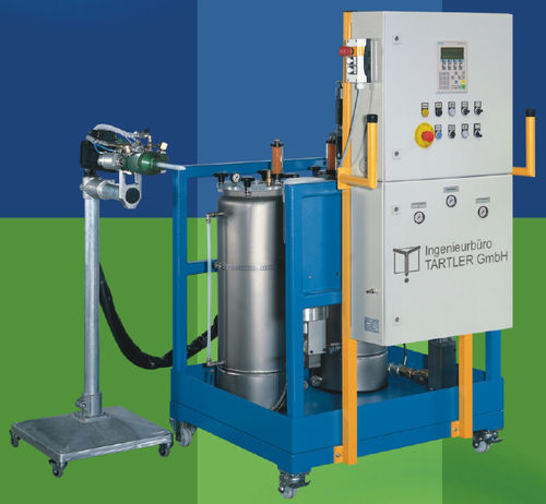Дозатор-смеситель с шестерённым насосом - 0.1 - 13 l/min | Nodopur - TARTLER GmbH - для лабораторий / для трансферного формования полимеров