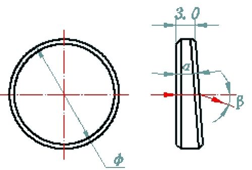 Призма клин - Artifex Engineering e.K. - из стекла