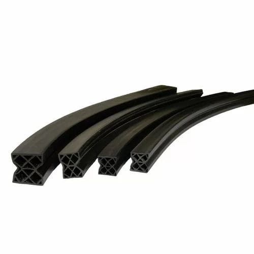 Компенсационный шов из каучука - TENSA-COMPRESS A - mageba - из стали / квадратный / раструбный