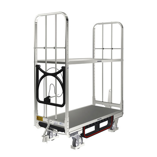 Транспортная тележка - KLT 600 E2 VKD - LKE GmbH - Excellence in Material Handling - для разгрузочно-погрузочных работ / для подготовки заказа / из гальванизированной стали