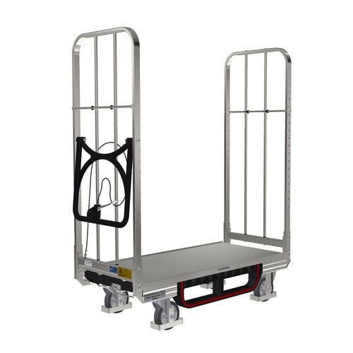 Транспортная тележка - KLT 600 E1 OKD - LKE GmbH - Excellence in Material Handling - для разгрузочно-погрузочных работ / для подготовки заказа / из гальванизированной стали