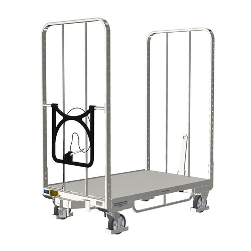 Транспортная тележка - KLT 800 E1 VKD ESD - LKE GmbH - Excellence in Material Handling - для разгрузочно-погрузочных работ / для подготовки заказа / из гальванизированной стали