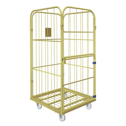 Контейнер на колесиках для текстиля - CLASSIC XL - LKE GmbH - Excellence in Material Handling - из металлической сетки