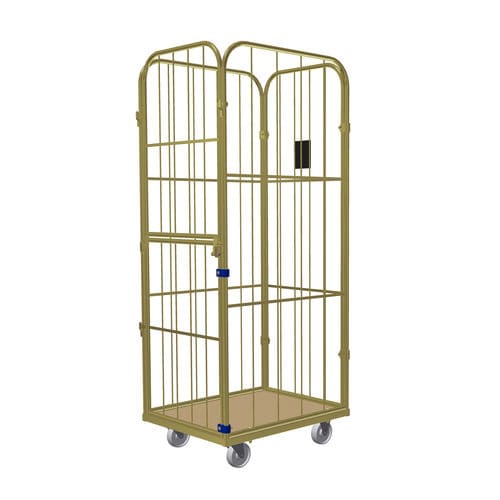 Контейнер на колесиках для текстиля - Junior XL Standard - LKE GmbH - Excellence in Material Handling - из металлической сетки / 4 стенки