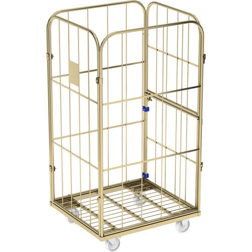 Контейнер на колесиках для текстиля - CLASSIC X Standard - LKE GmbH - Excellence in Material Handling - 4 стенки / из металлической сетки